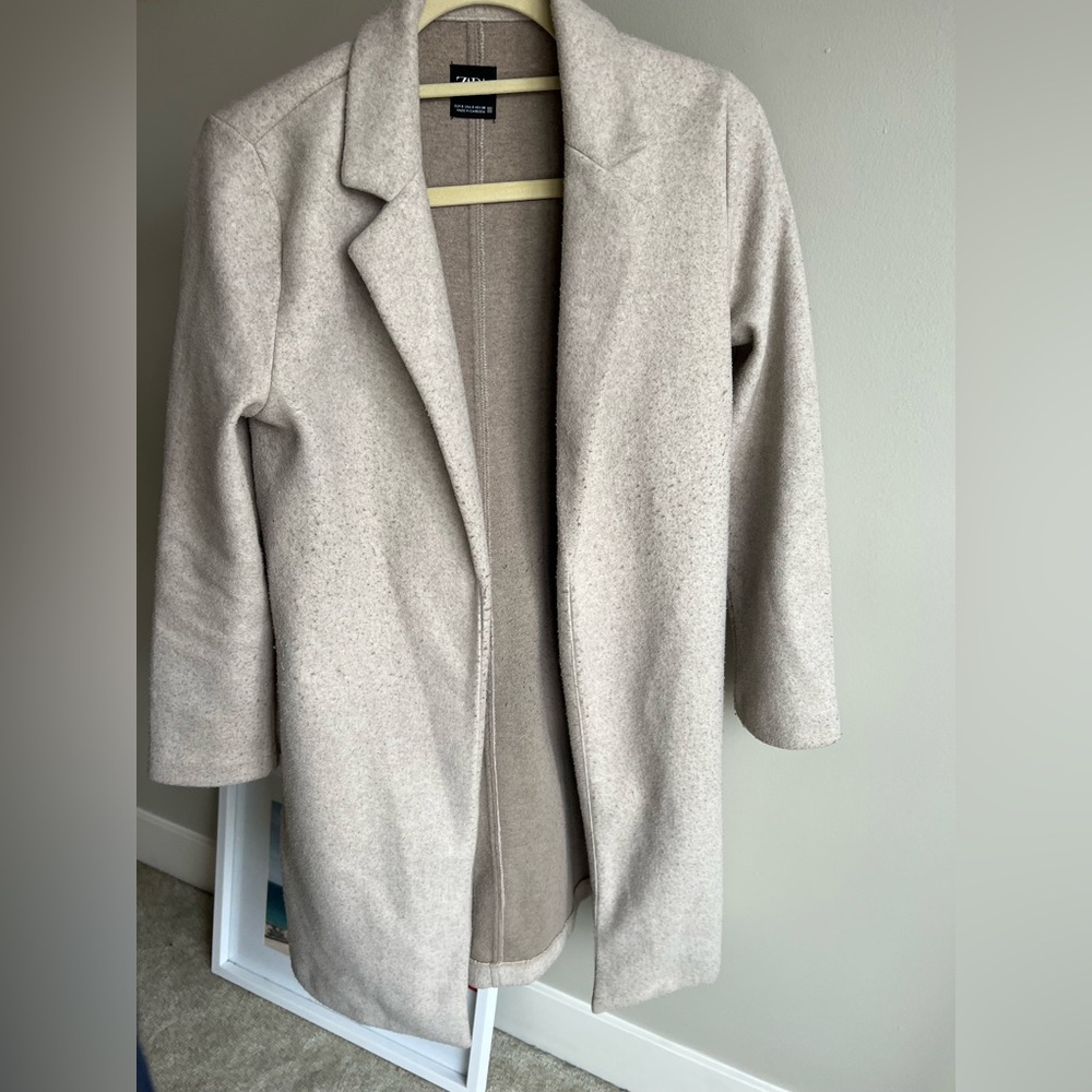 ZARA Long Cloth Coat
